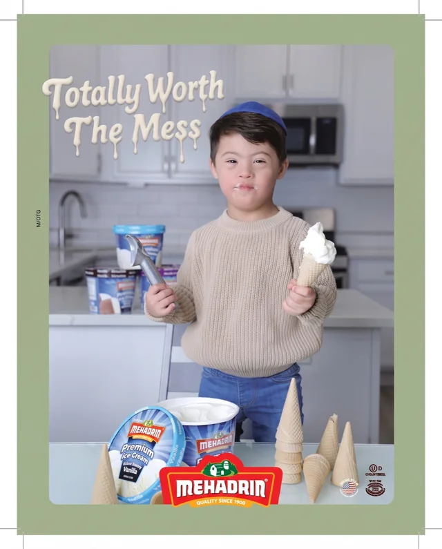 Mehadrin Ice Cream advertisement